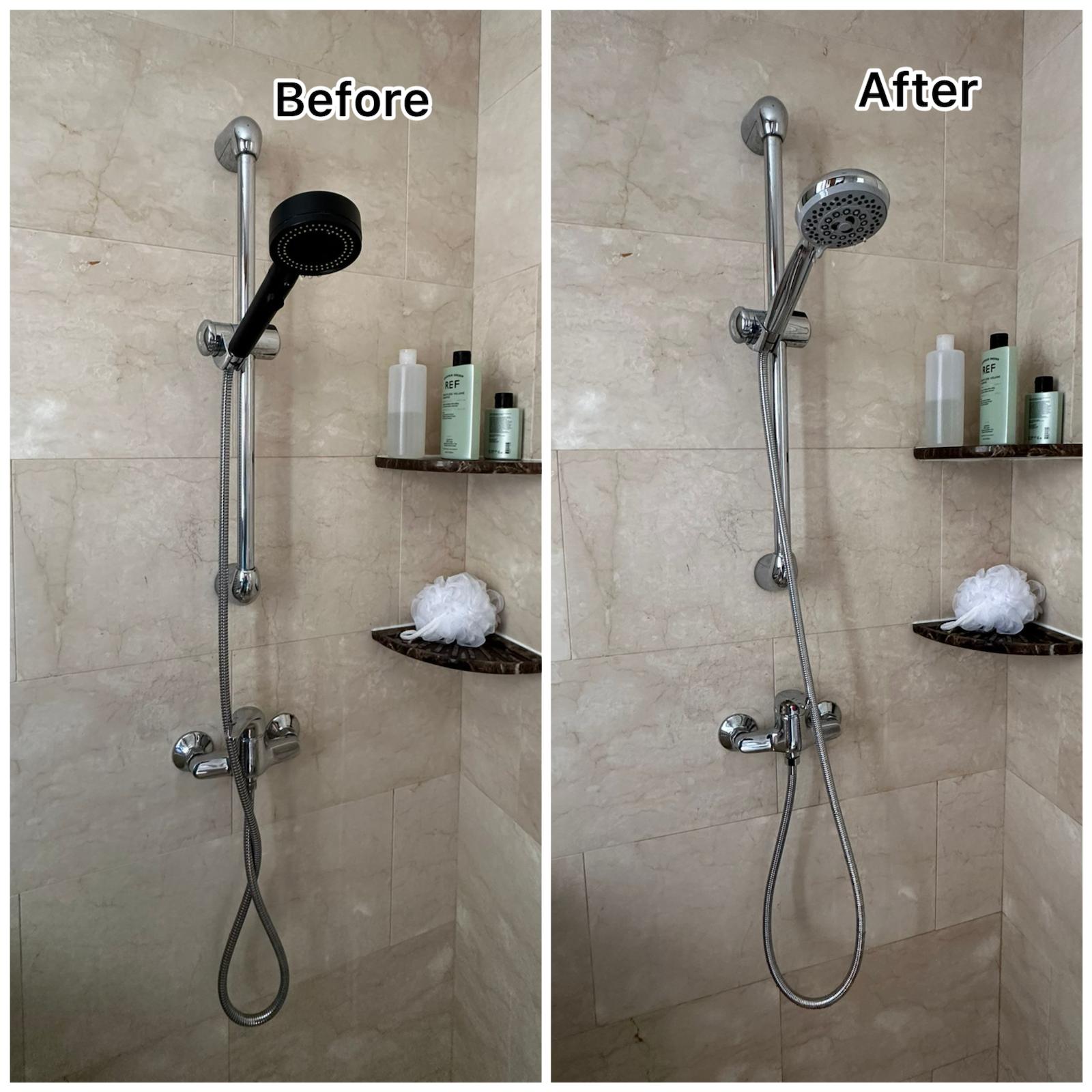 Shower Head Replacement & Upgrade Service in Singapore | Tasfia Engineering & Construction Pte Ltd